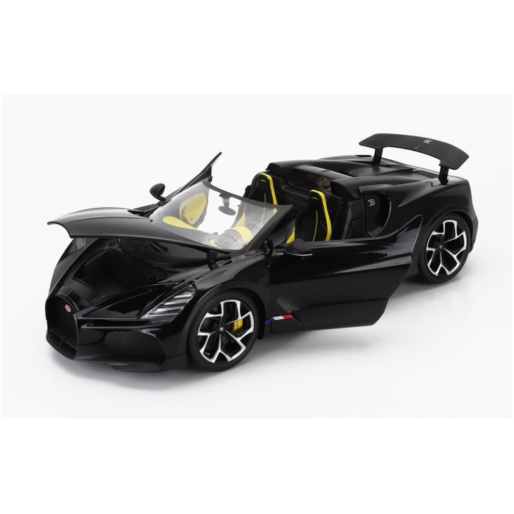 BURAGO BUGATTI W16 MISTRAL 2023 - BLACK 1/18