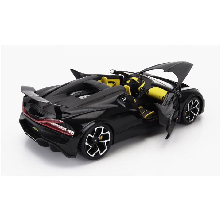 BURAGO BUGATTI W16 MISTRAL 2023 - BLACK 1/18