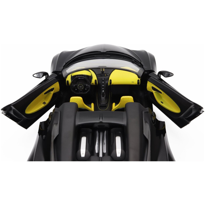 BURAGO BUGATTI W16 MISTRAL 2023 - BLACK 1/18