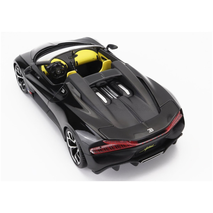 BURAGO BUGATTI W16 MISTRAL 2023 - BLACK 1/18