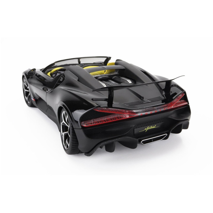 BURAGO BUGATTI W16 MISTRAL 2023 - BLACK 1/18