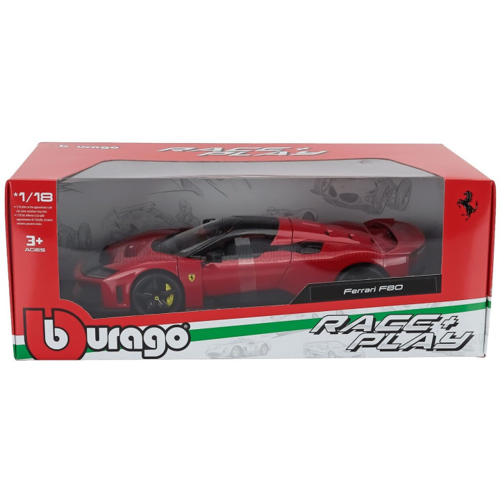 BURAGO FERRARI F80 2024 - RED 1/18