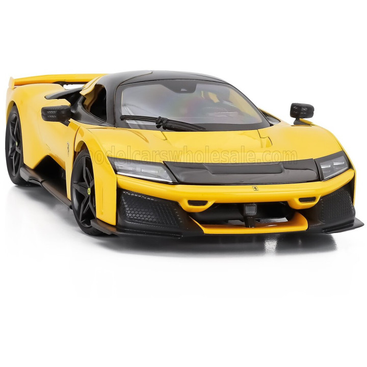 BURAGO FERRARI F80 2024 - YELLOW 1/18
