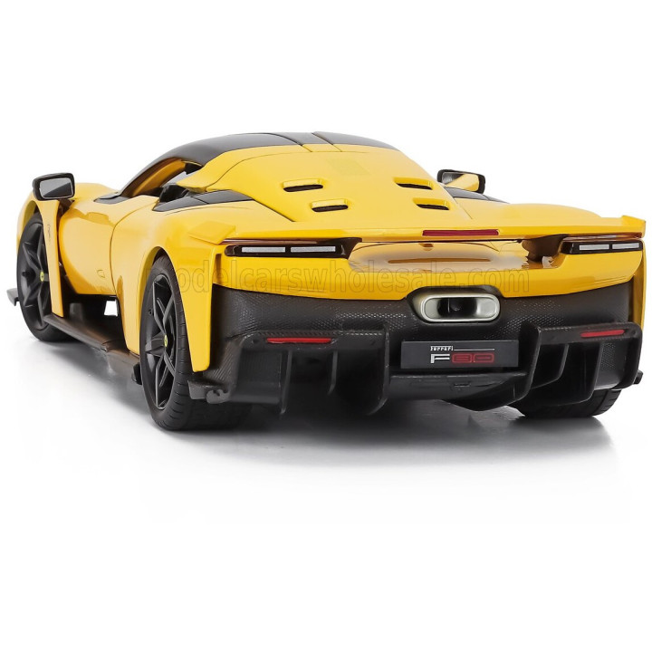 BURAGO FERRARI F80 2024 - YELLOW 1/18