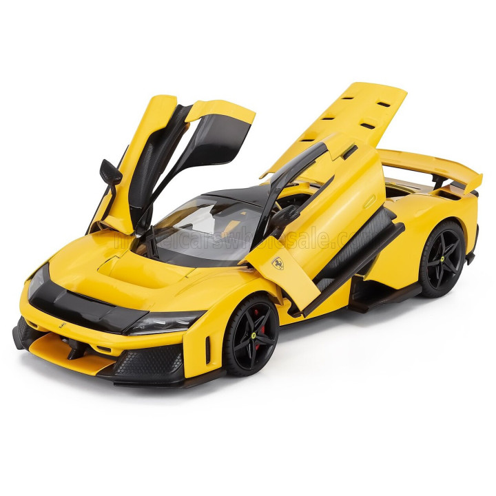 BURAGO FERRARI F80 2024 - YELLOW 1/18