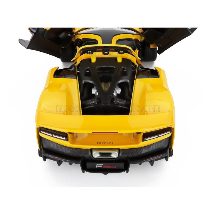 BURAGO FERRARI F80 2024 - YELLOW 1/18