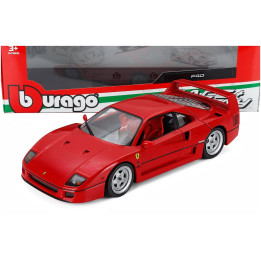 BURAGO FERRARI F40 1987 - RED 1/18