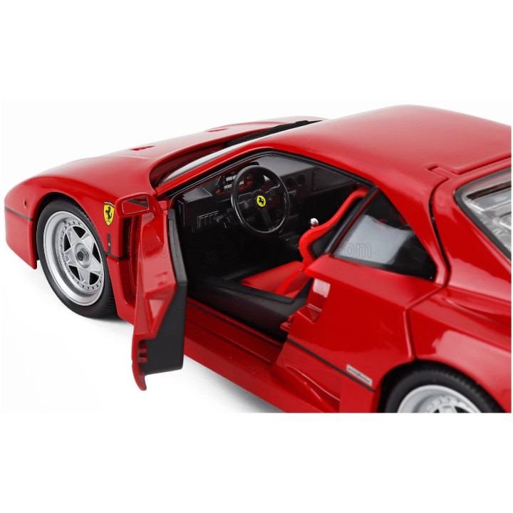 BURAGO FERRARI F40 1987 - RED 1/18