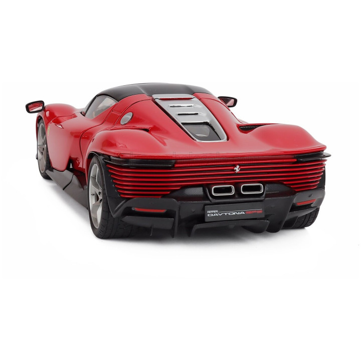 BURAGO FERRARI DAYTONA SP3 CLOSED ROOF 2022 - ROSSO CORSA 322 - RED 1/18