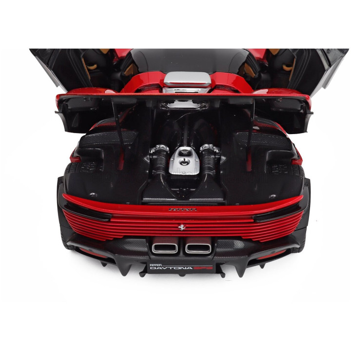 BURAGO FERRARI DAYTONA SP3 CLOSED ROOF 2022 - ROSSO CORSA 322 - RED 1/18