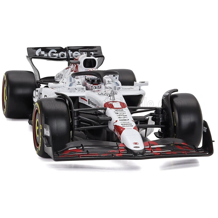 BURAGO RED BULL F1 RB21 TEAM ORACLE RED BULL RACING N 1 WINNER JAPAN GP 2025 MAX VERSTAPPEN - WHITE RED 1/18