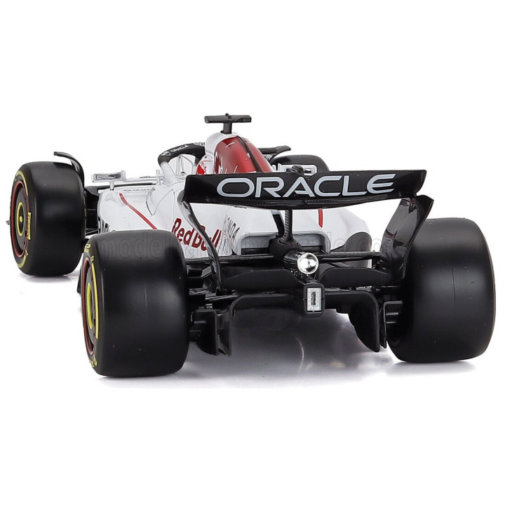 BURAGO RED BULL F1 RB21 TEAM ORACLE RED BULL RACING N 1 WINNER JAPAN GP 2025 MAX VERSTAPPEN - WHITE RED 1/18