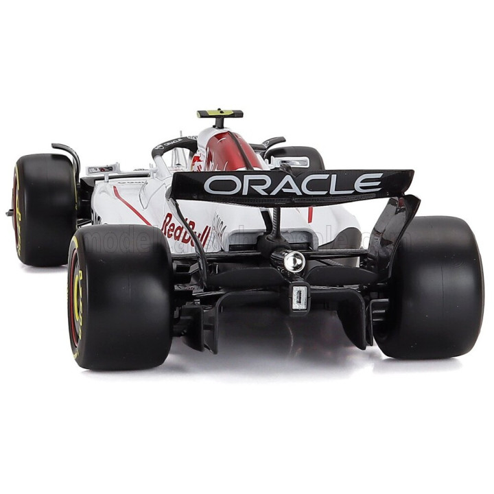 BURAGO RED BULL F1 RB21 TEAM ORACLE RED BULL RACING N 22 JAPAN GP 2025 YUKI TSUNODA - WHITE RED 1/18
