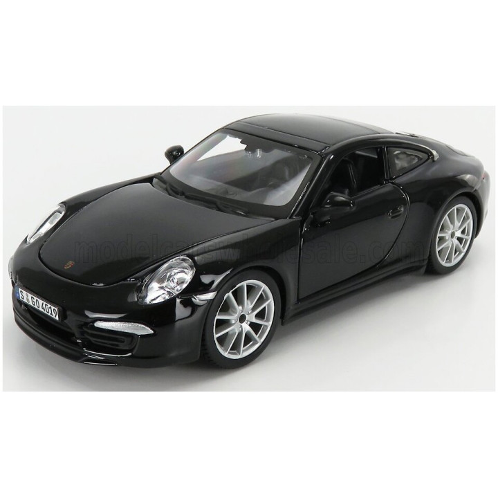 BURAGO PORSCHE 911 991 CARRERA S 2012 - BLACK 1/24