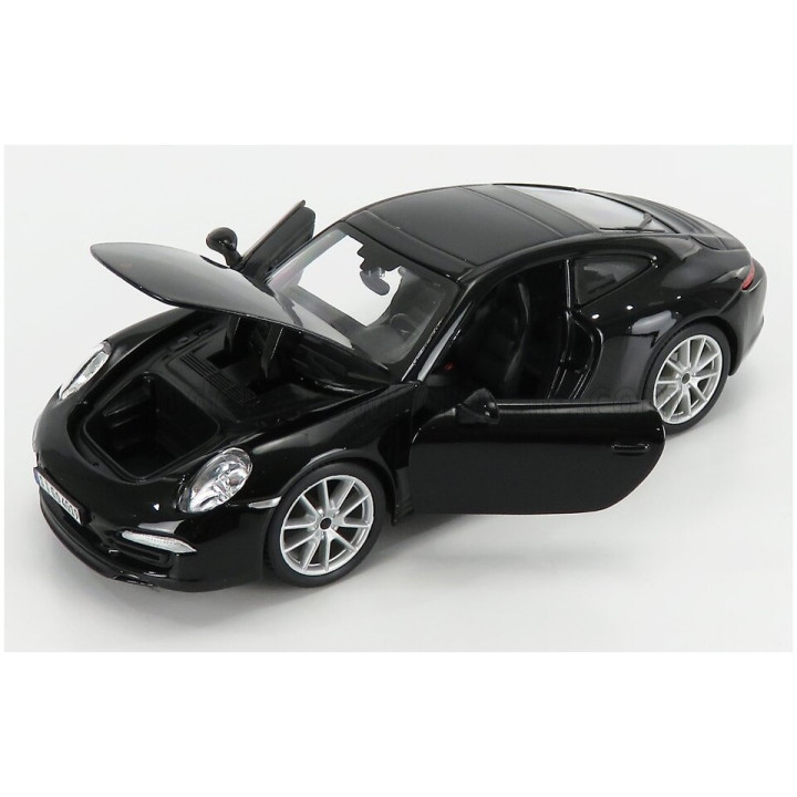 BURAGO PORSCHE 911 991 CARRERA S 2012 - BLACK 1/24