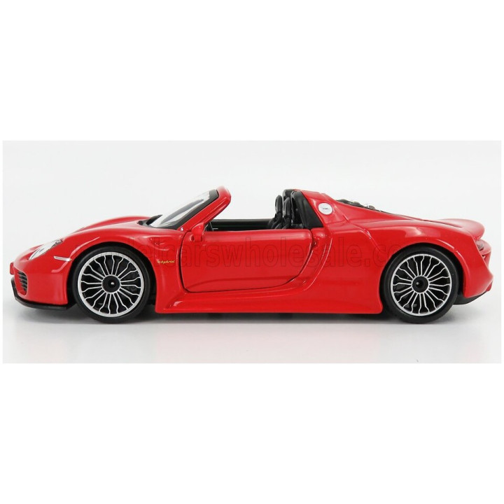 BURAGO PORSCHE 918 SPYDER 2010 - RED 1/24