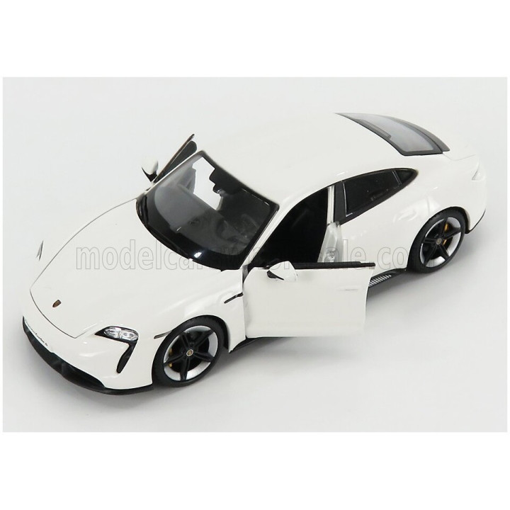 BURAGO PORSCHE TAYCAN 2019 - CARRARA WHITE 1/24