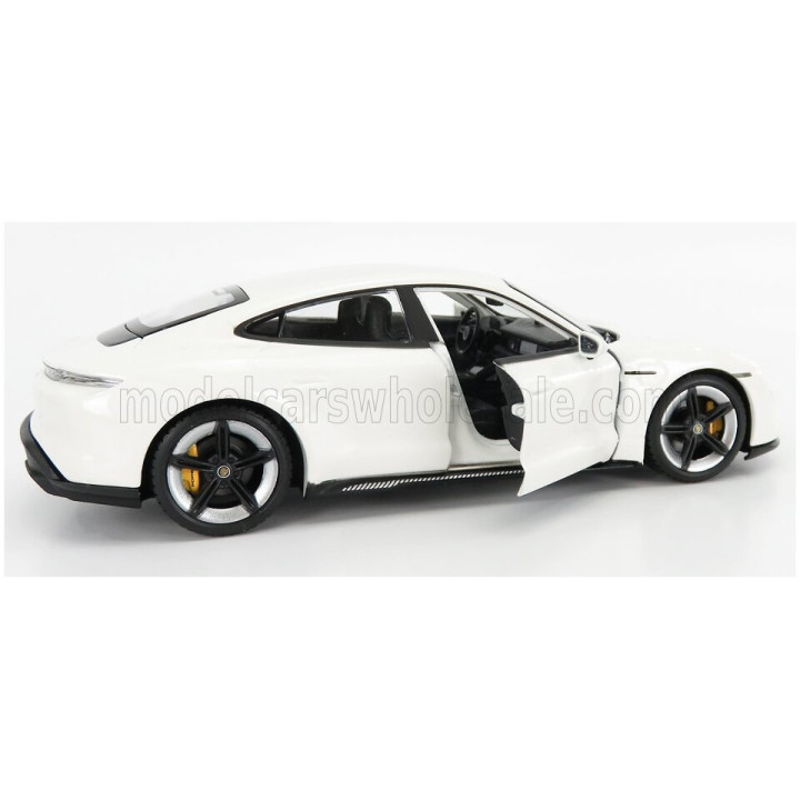 BURAGO PORSCHE TAYCAN 2019 - CARRARA WHITE 1/24