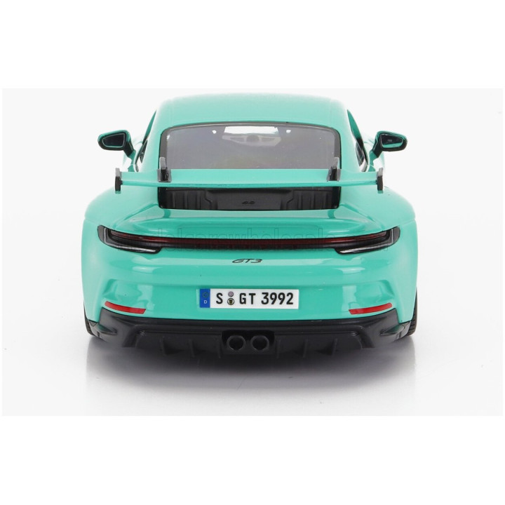 BURAGO PORSCHE 911 992 GT3 COUPE 2021 - MINT GREEN 1/24