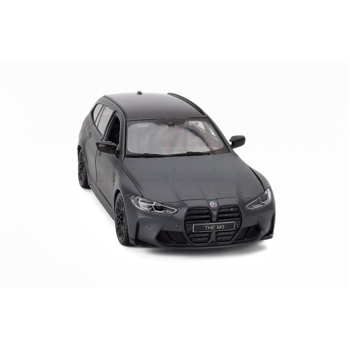 BURAGO BMW 3-SERIES M3 M-PERFORMANCE (G81) TOURING SW STATION WAGON 2023 - MATT GREY 1/24