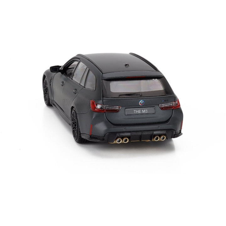 BURAGO BMW 3-SERIES M3 M-PERFORMANCE (G81) TOURING SW STATION WAGON 2023 - MATT GREY 1/24