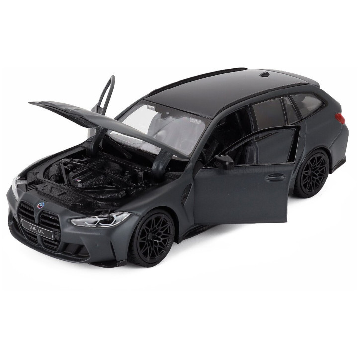 BURAGO BMW 3-SERIES M3 M-PERFORMANCE (G81) TOURING SW STATION WAGON 2023 - MATT GREY 1/24