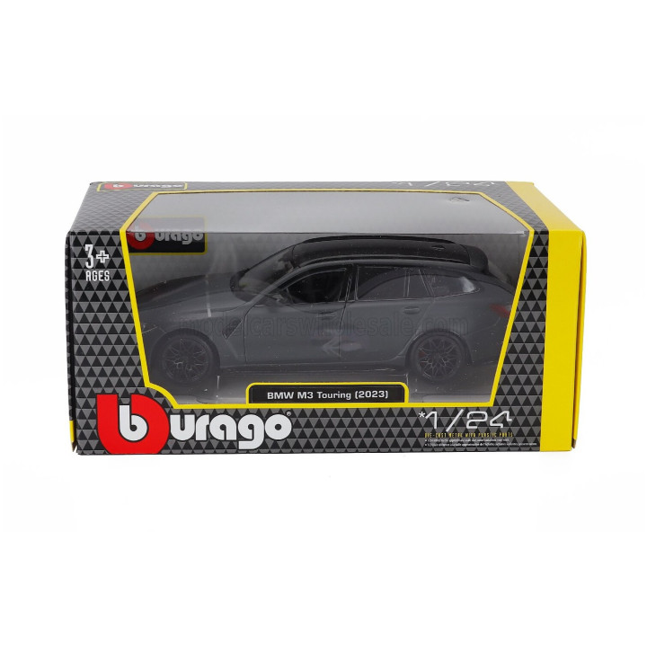 BURAGO BMW 3-SERIES M3 M-PERFORMANCE (G81) TOURING SW STATION WAGON 2023 - MATT GREY 1/24