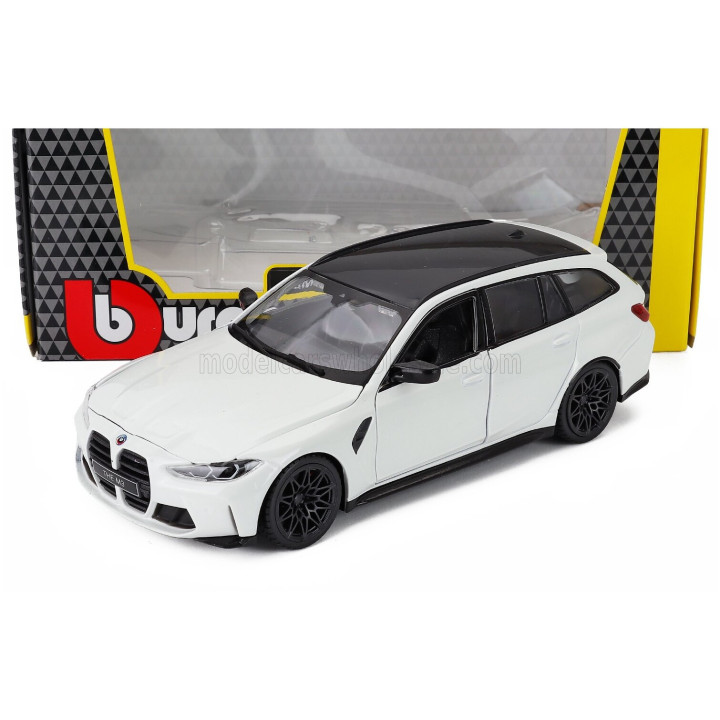 BURAGO BMW 3-SERIES M3 M-PERFORMANCE (G81) TOURING SW STATION WAGON 2023 - WHITE 1/24