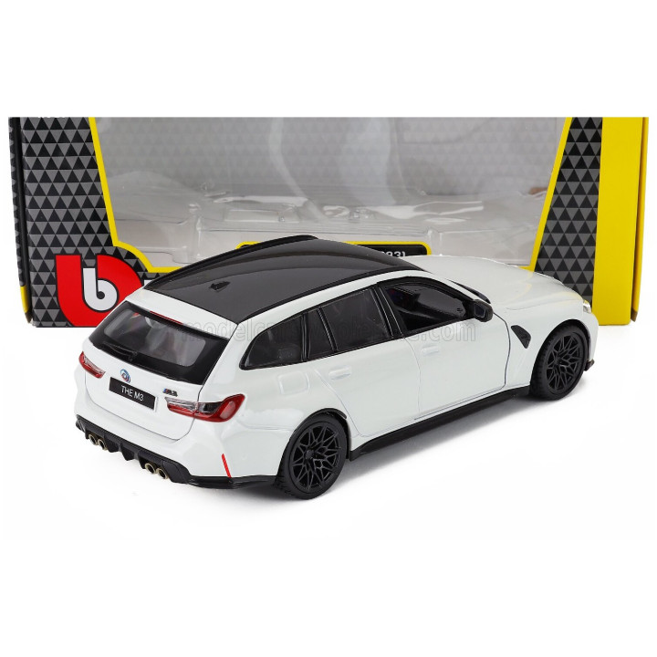 BURAGO BMW 3-SERIES M3 M-PERFORMANCE (G81) TOURING SW STATION WAGON 2023 - WHITE 1/24
