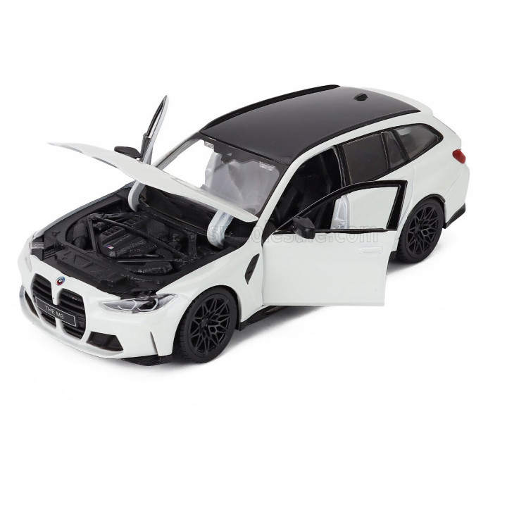 BURAGO BMW 3-SERIES M3 M-PERFORMANCE (G81) TOURING SW STATION WAGON 2023 - WHITE 1/24