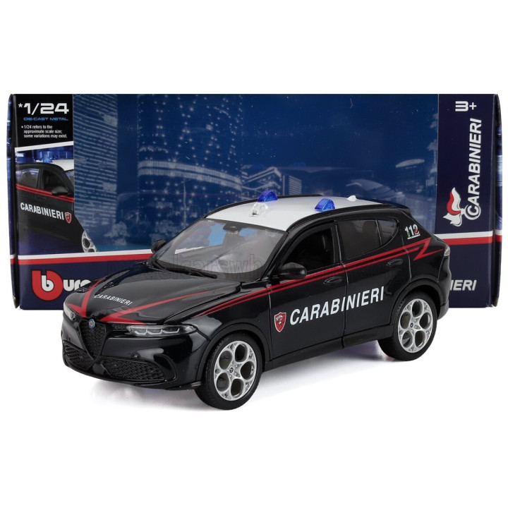 BURAGO ALFA ROMEO TONALE CARABINIERI 2023 - BLUE WHITE 1/24
