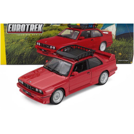 BURAGO BMW 3-SERIES M3 (E30) WITH PACK ROOF 1988 - RED 1/24