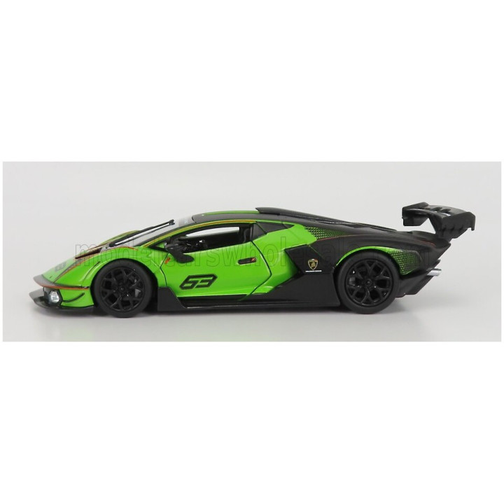 BURAGO LAMBORGHINI ESSENZA SCV12 N 63 2020 - GREEN BLACK 1/24