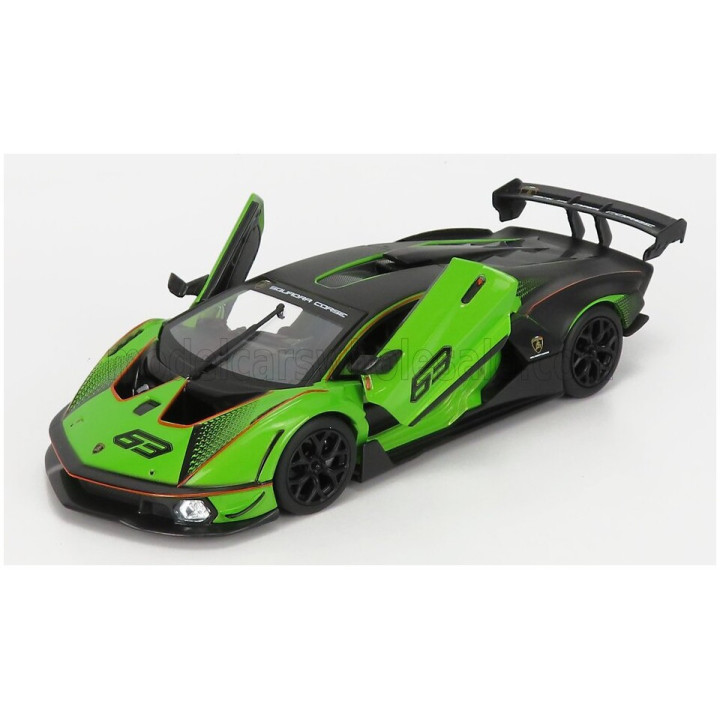 BURAGO LAMBORGHINI ESSENZA SCV12 N 63 2020 - GREEN BLACK 1/24