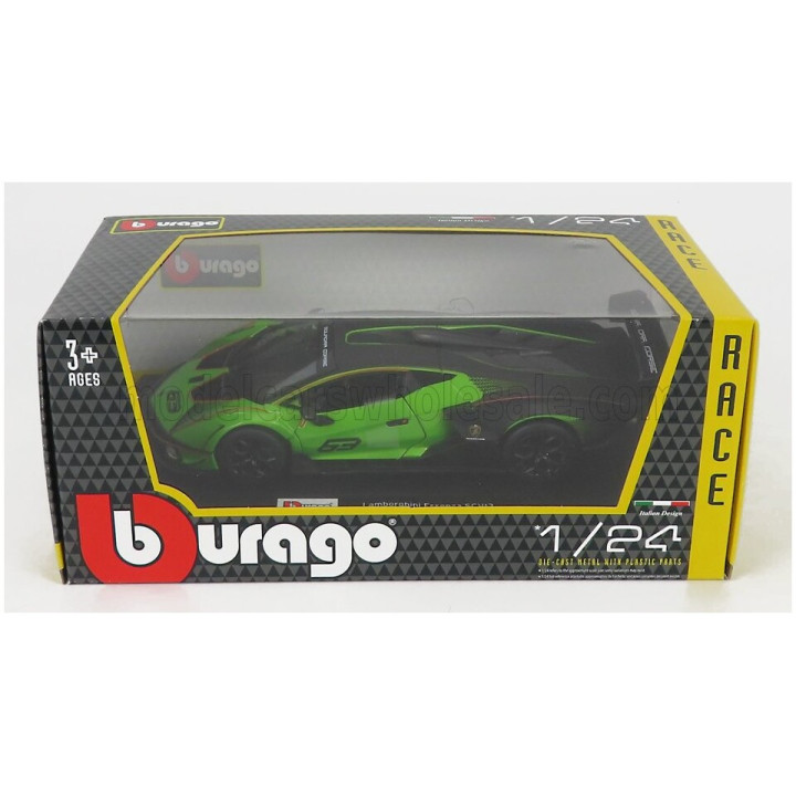 BURAGO LAMBORGHINI ESSENZA SCV12 N 63 2020 - GREEN BLACK 1/24