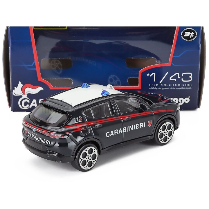 BURAGO ALFA ROMEO TONALE CARABINIERI 2023 - BLUE WHITE 1/43