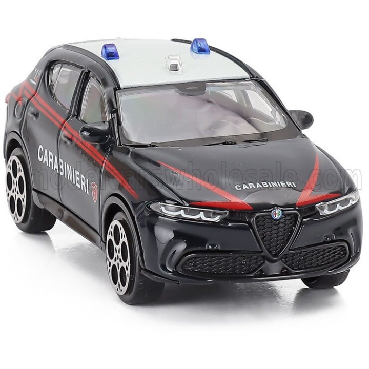 BURAGO ALFA ROMEO TONALE CARABINIERI 2023 - BLUE WHITE 1/43