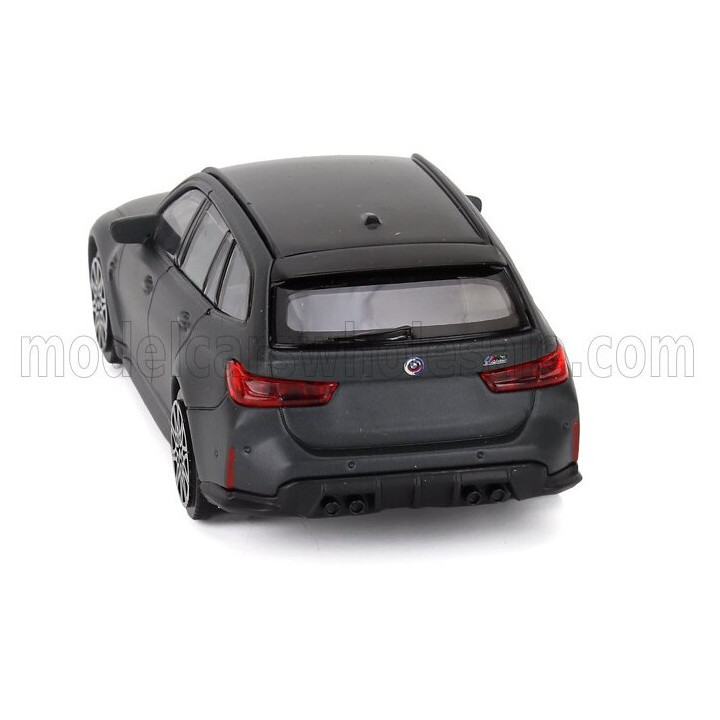 BURAGO BMW 3-SERIES M3 M-PERFORMANCE (G81) TOURING SW STATION WAGON 2023 - MATT GREY 1/43