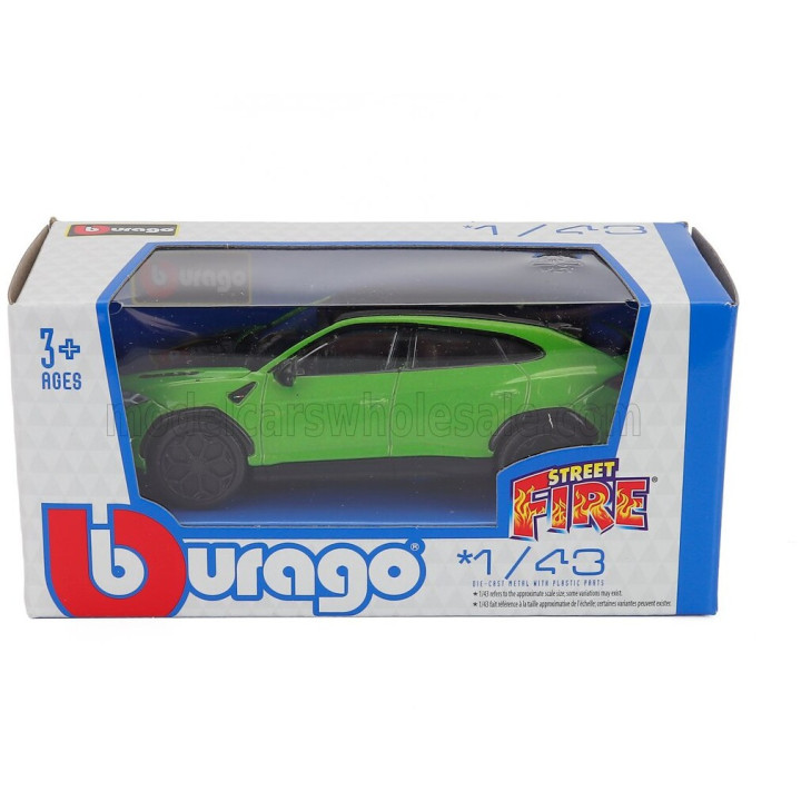 BURAGO LAMBORGHINI URUS PERFORMANTE 2022 - GREEN MET 1/43