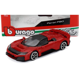 BURAGO FERRARI F80 2024 - ROSSO CORSA - RED 1/43