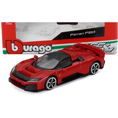 BURAGO FERRARI F80 2024 - ROSSO CORSA - RED 1/43