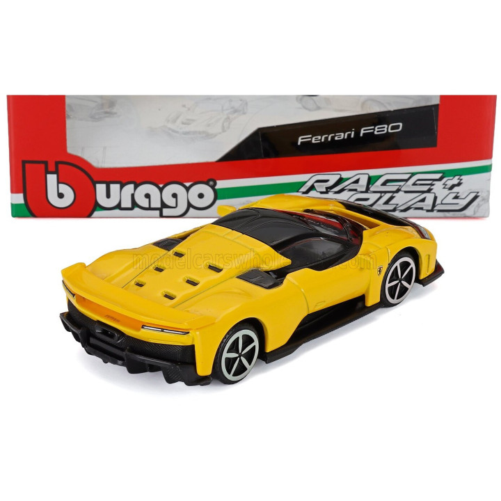 BURAGO FERRARI F80 2024 - YELLOW 1/43