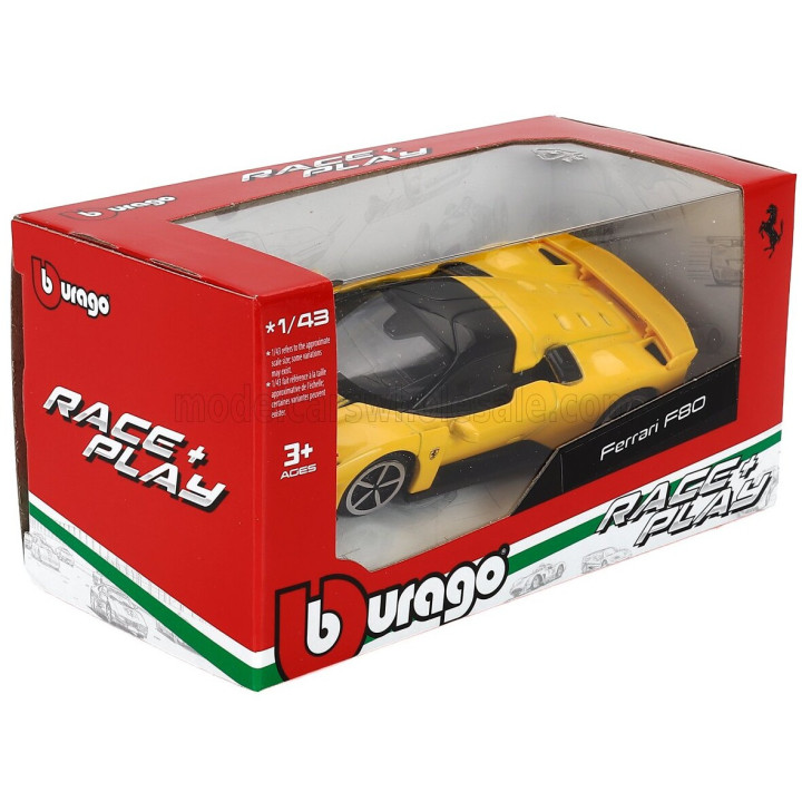 BURAGO FERRARI F80 2024 - YELLOW 1/43