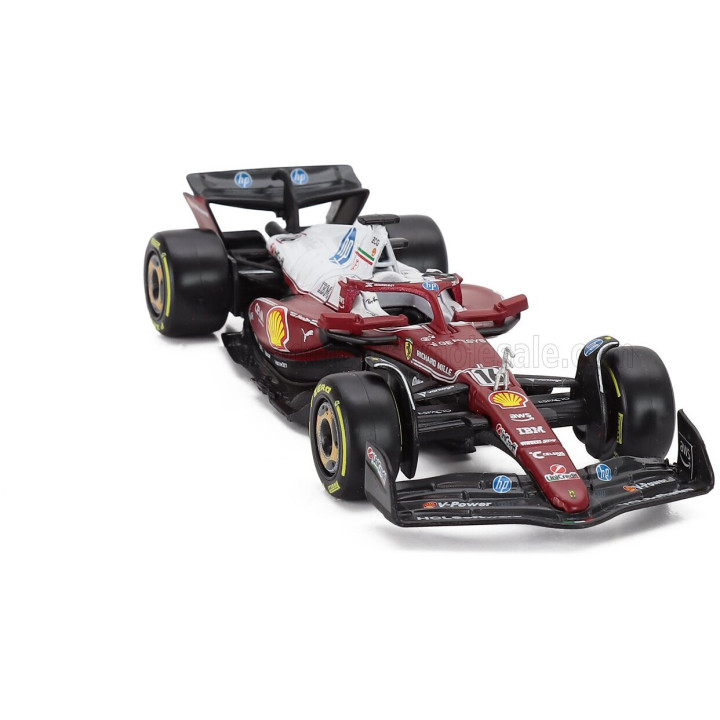 BURAGO FERRARI F1 SF-25 TEAM SCUDERIA FERRARI HP N 16 MONZA ITALY GP 2025 CHARLES LECLERC - NIKI LAUDA 50th ANNIVERSARY WORLD