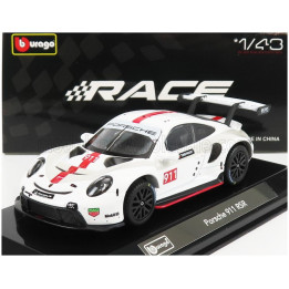 BURAGO PORSCHE 911 991 RSR N 911 COUPE 2019 - WHITE 1/43