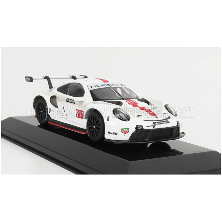 BURAGO PORSCHE 911 991 RSR N 911 COUPE 2019 - WHITE 1/43