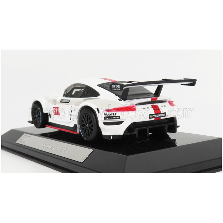 BURAGO PORSCHE 911 991 RSR N 911 COUPE 2019 - WHITE 1/43