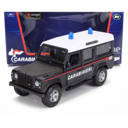 BURAGO LAND ROVER DEFENDER 110 STATION WAGON CARABINIERI 1995 - BLUE 1/32