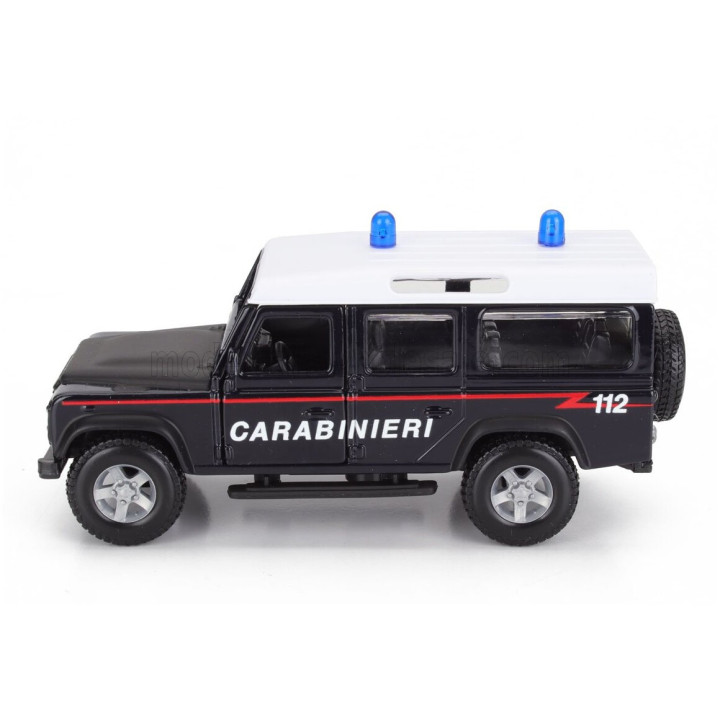 BURAGO LAND ROVER DEFENDER 110 STATION WAGON CARABINIERI 1995 - BLUE 1/32