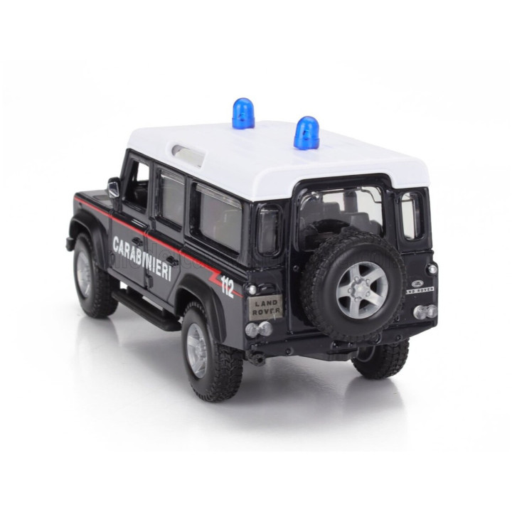 BURAGO LAND ROVER DEFENDER 110 STATION WAGON CARABINIERI 1995 - BLUE 1/32